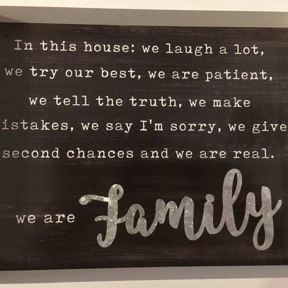 NWOT Cute "Family" Sign - Picture 4 of 7